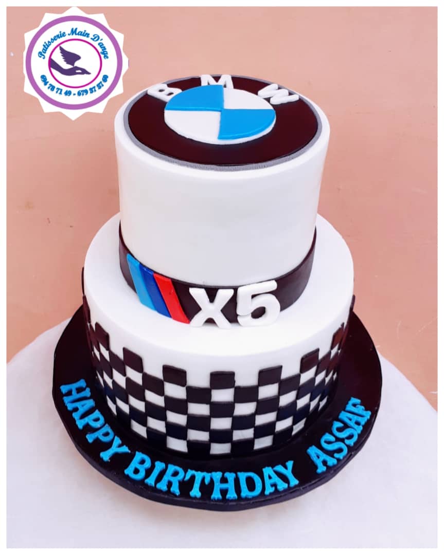 Gâteau d'anniversaire Drapeau Cameroun