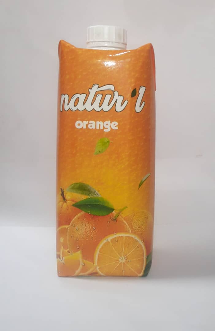Jus naturel orange