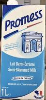 Lait demi-écrémé