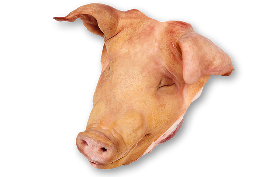 tête de porc (disponible uniquement à Douala)